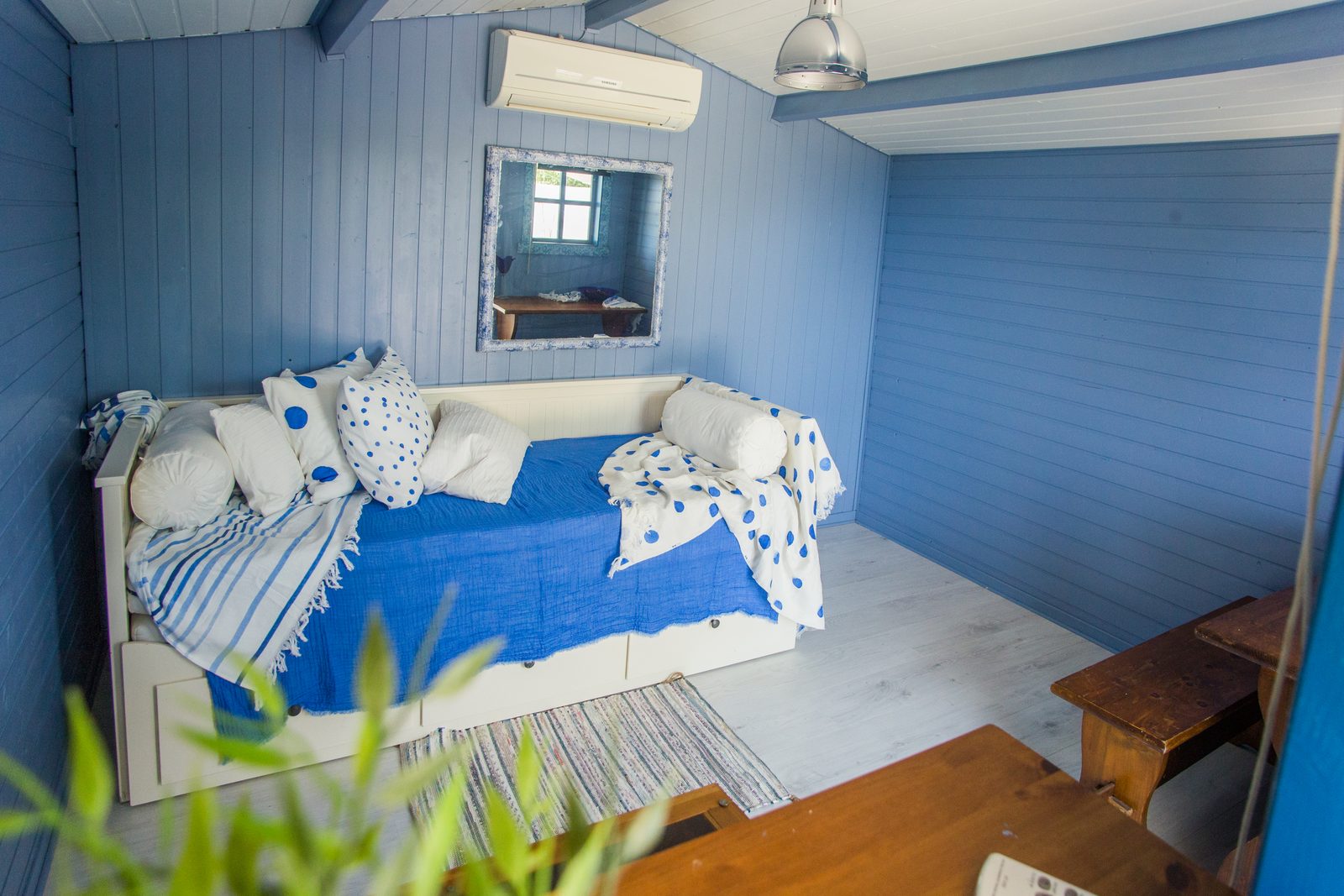 Chambre bleue