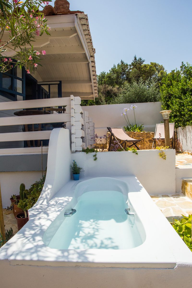 Bain extérieur jour